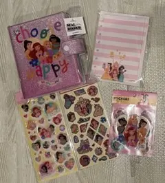 ディズニープリンセス シールバインダー・レフィル・シールセット