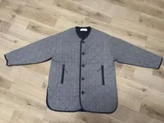 ブラック キルティングジャケット