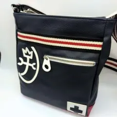【未使用級】CASTELBAJAC ショルダーバッグ ネイビー