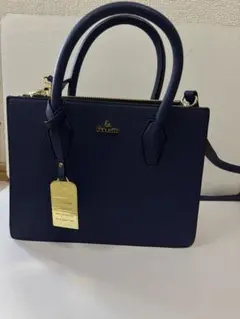 chouette ネイビー ショルダーバッグ