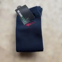 新品未使用　ビームスゴルフ　ネイビー　ハイソックス