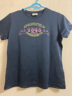 Champion ネイビー 半袖Tシャツ M