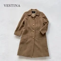 チェスターコート　ロング　アルパカ　ベージュ　レディース　東京スタイル