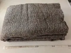 グレー系、茶系ストライプ模様生地