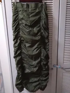 美品★Buena購入★クシュクシュ★ロングタイトスカート♪