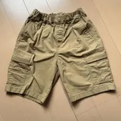 UNIQLO キッズ カーゴショーツ 120cm ベージュ