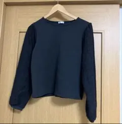 ハニーズ　トップス　カットソー　長袖　レディース　袖レース