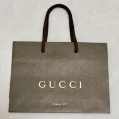 GUCCI ショップ袋 ブラウン グッチ ショッパー