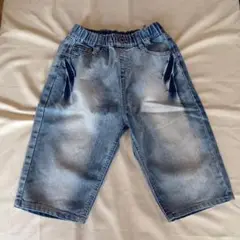 デニムハーフパンツ　サイズ150