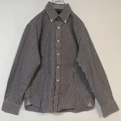 TOMMY HILFIGER 長袖 シャツMサイズ ストライプ ボタンダウン