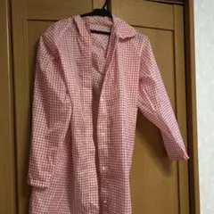 レインコート　美品　ギンガムチェック　最終お値下げ