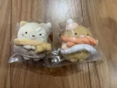 すみっこぐらし　ねこ、とんかつ　てのりぬいぐるみ