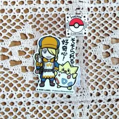 B-SIDE LABEL × ポケモン ウォロ&トゲピー ステッカー