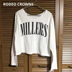 RODEOCROWN ロゴTシャツ 長袖 ホワイトのサムネイル