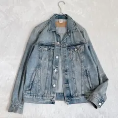 &DENIM | デニムジャケット【36】シンプル カジュアル 春秋 ブルー