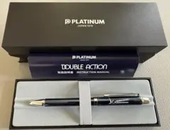 【新品・未使用・箱付】PLATINUM DOUBLE ACTION 3機能ペンのサムネイル