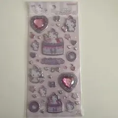 サンリオ　キラキラジュエルシール　チャーミーキティ