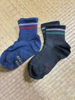 SPECIAL NINE キッズ靴下 2足セット　平置き15cm^_^