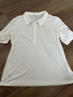 未使用H&M、ストレッチポロシャツ、L
