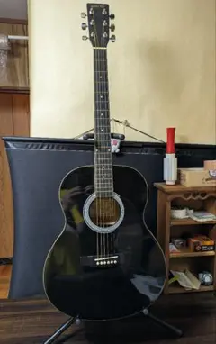ガードマン様専用】HONEY BEE アコースティックギター W-15M BK - メルカリ
