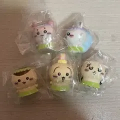 ★映画ちいかわ★ソフビ★うさぎ・モモンガ・古本屋・くりまんじゅう・ラッコ★