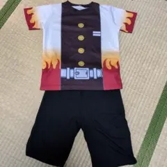 煉獄杏寿郎デザイン パジャマセット 130cm