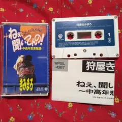 【試聴済】カセットテープ 狩屋 きみまろ ねぇ、聞いてんの！