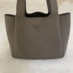 プラダ ハンドバッグ ヴィッテロダイノ frow グレージュ ソフトレザー