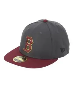 New Era 59FIFTY グレー/マルーン キャップ値下げ中‼️