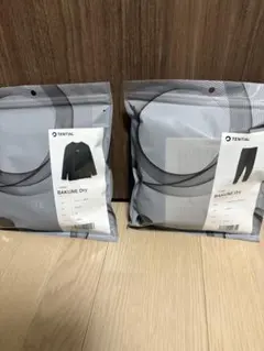 TENTIAL BAKUNE Dry 上下セット M ブラック長袖＋ロングパンツ