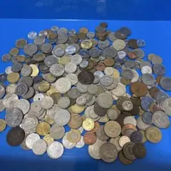 最終価格】③古銭まとめ まとめ売り 1.5キロ 日本 海外コイン 2銭 1銭
