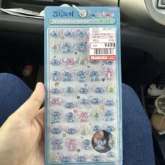 スティッチ ボンボンドロップ　シール 正規品