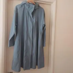 ショコラフィネローブ　レディースコート　水色　フリーサイズ