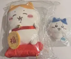 ★国内正規品 ちいかわ 未使用品★ 招福！ハチワレ ぬいぐるみS & アクマグ付 ちいかわ 招福！ハチワレぬいぐるみS | ちいかわマーケット 公式グッズ