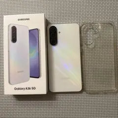 【レア】Samsung Galaxy A36 5G 本体　SIMフリー　おまけ付のサムネイル