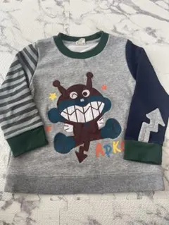 アンパンマン　バイキンマン　トレーナー 110cm