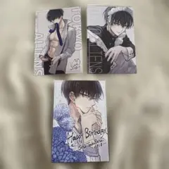 東京エイリアンズ 特典 誕生日 ポストカード イラストカード 天空橋 3枚セット