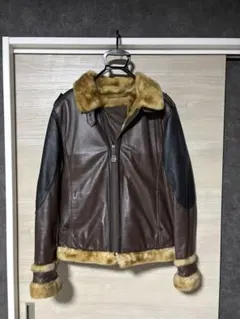 AVIREX B3 B6 ムートンジャケット　フライトジャケット　革ジャン