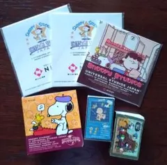 【新品・未使用】スヌーピー メモ用紙・付箋セット USJ