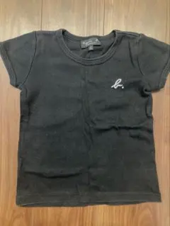 agnis b. ブラック Tシャツ 6 ans