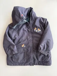 ファミリア　インナーフリース付コート　100