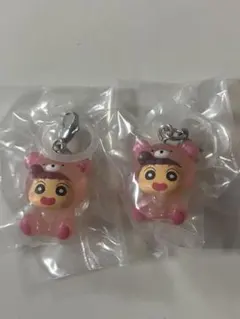 クレヨンしんちゃん　めじるしアクセサリー　ねねちゃん　2個セット