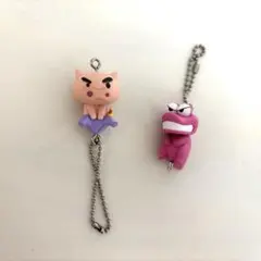 クレヨンしんちゃん つまんでつなげてますこっと ワニヤマ　ぶりぶりざえモン
