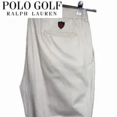 ポロラルフローレン チノパン ベージュ ロゴ刺繍 ポロゴルフ ポロチノ