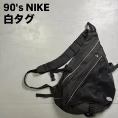 90s archive ナイキ　メッセンジャーバッグ　y2k テック系　ギミック ショッピング割引品 90s archive ナイキ メッセンジャーバッグ