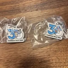 ポケモン 30周年 メタルチャームマスコット カメックス　ゼニガメ