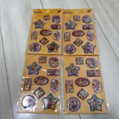 ライオンキング　ウォーターシール　4枚　セリア　ディズニー　ベイマックス