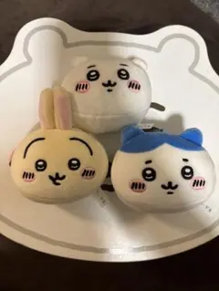 ちいかわ もちもちフェイスマスコット 3種セット うさぎ ハチワレ ちいかわ