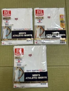 B.V.D. メンズ ランニングMサイズ 3枚セット