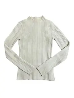 【KBF/アーバンリサーチ】リブ ニット セーター　オフホワイト